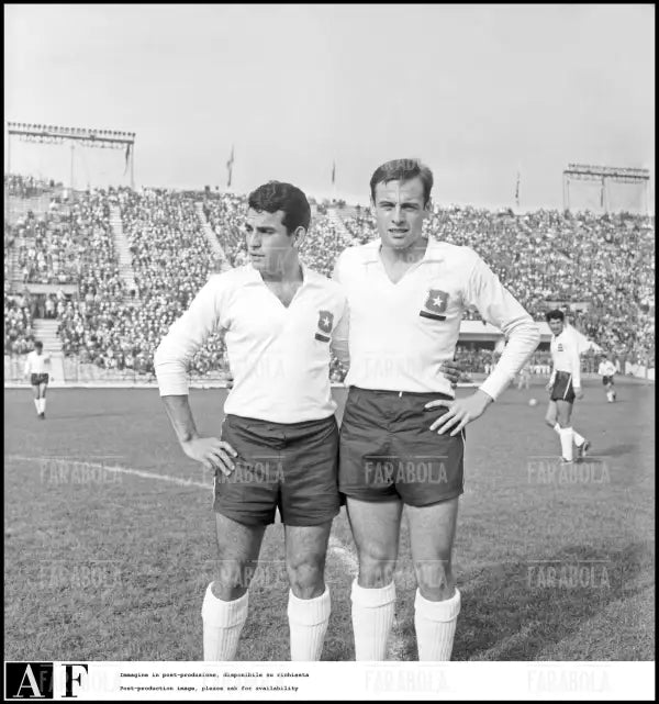 Mondiali di calcio in Cile, partita Cile vs Svizzera, 1962 - Farabola Immagine digitale