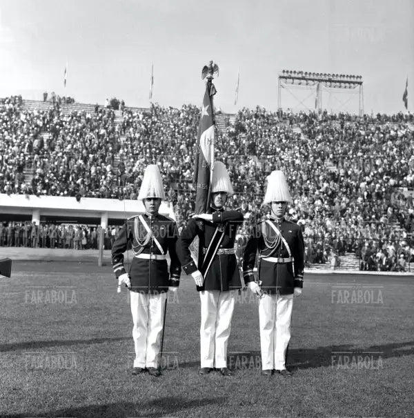 Mondiali di calcio in Cile, partita Cile vs Svizzera, 1962 - Farabola Immagine digitale