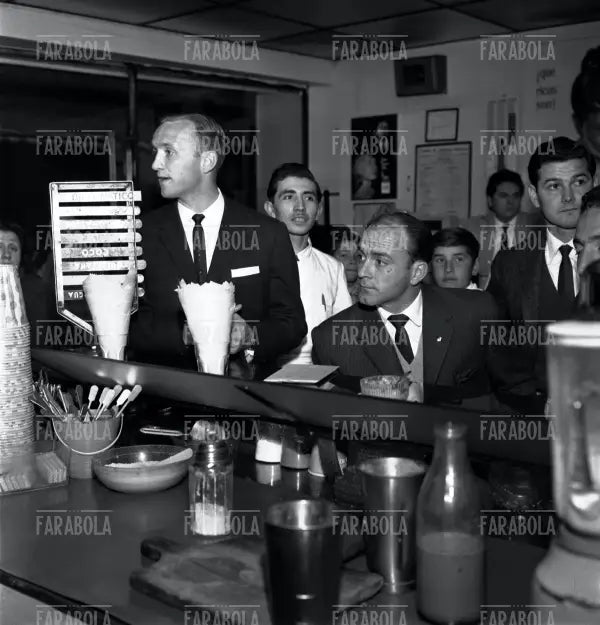 Mondiali di calcio in Cile, ritiro della Spagna, 1962 - Farabola Immagine digitale