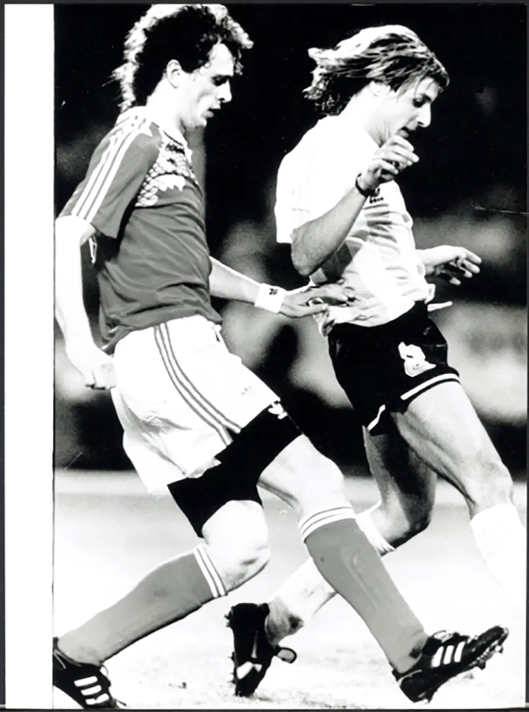 Mondiali Italia 90 Caniggia Ft 5599 - Stampa 24x18 cm - Farabola Stampa ai sali d'argento