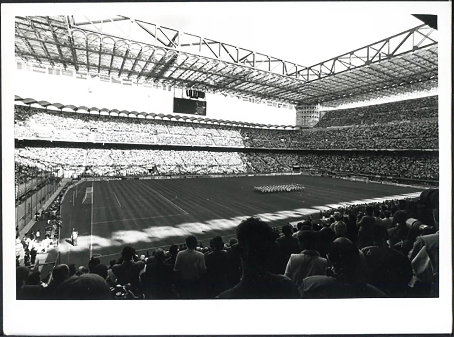 Mondiali Italia 90 Stadio San Siro Ft 5556 - Stampa 24x18 cm - Farabola Stampa ai sali d'argento