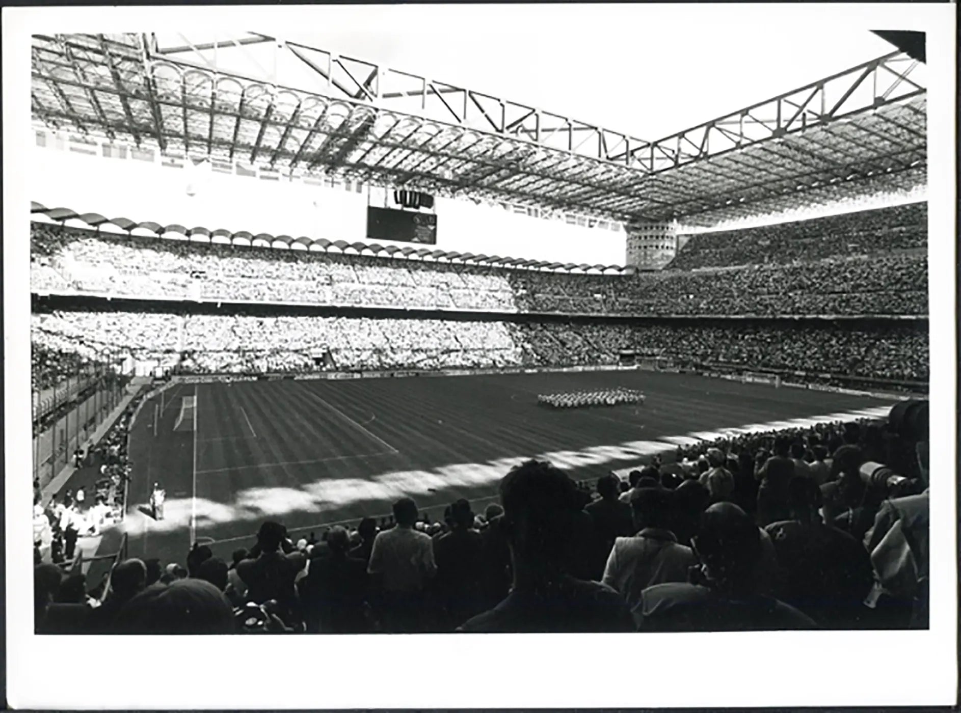 Mondiali Italia 90 Stadio San Siro Ft 5556 - Stampa 24x18 cm - Farabola Stampa ai sali d'argento