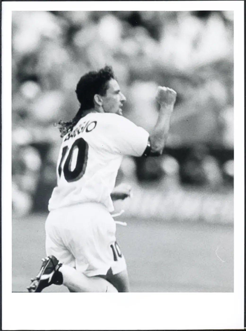 Mondiali Usa 1994 Gol di Baggio Ft 5552 - Stampa 24x18 cm - Farabola Stampa ai sali d'argento