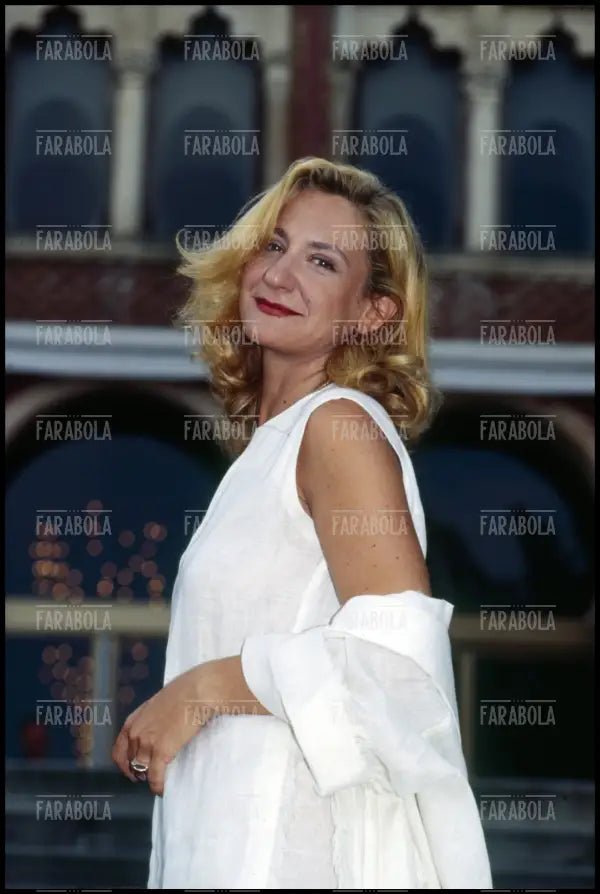 Monica Scattini, Festival di Venezia, 1994 - Farabola Immagine digitale