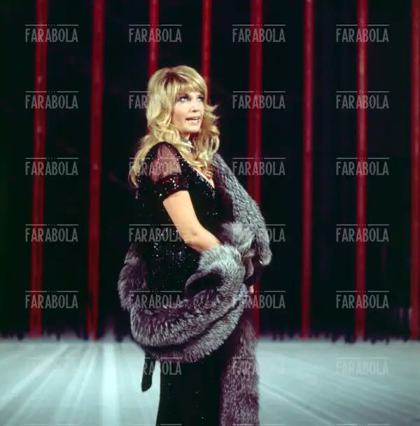 Monica Vitti, Canzonissima, 1972 - Farabola Immagine digitale