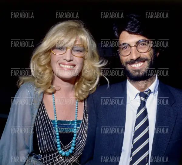 Monica Vitti e Roberto Russo, David di Donatello, 1984 - Farabola Immagine digitale