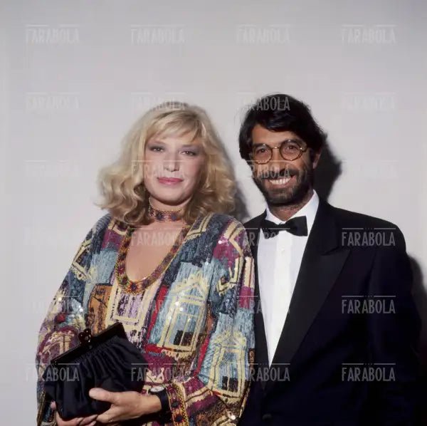 Monica Vitti e Roberto Russo, Festival di Venezia, 1986 - Farabola Immagine digitale