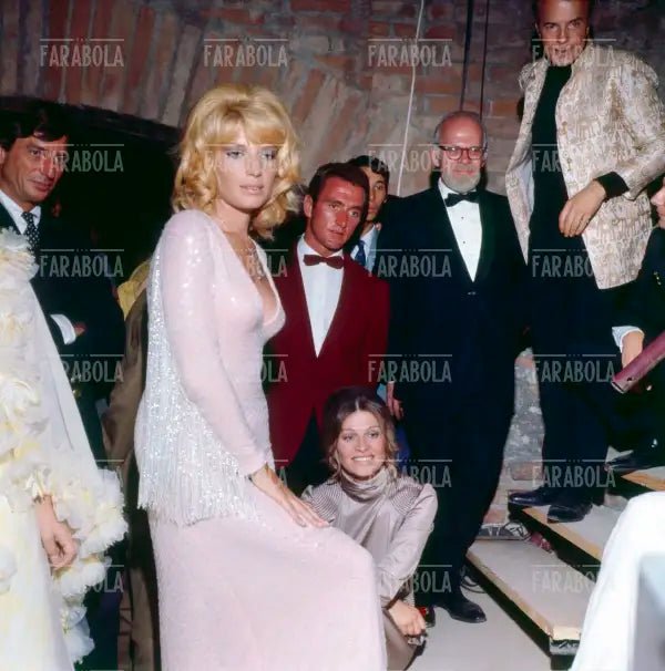 Monica Vitti, Julie Christie e Franco Zeffirelli, David di Donatello, 1969 - Farabola Immagine digitale