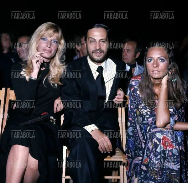 Monica Vitti, Nino Manfredi e Erminia Ferrari, anni 70 - Farabola Immagine digitale