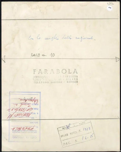 Montuori torna in Argentina 1971 Ft 4181 - Stampa 21x27 cm - Farabola Stampa ai sali d'argento