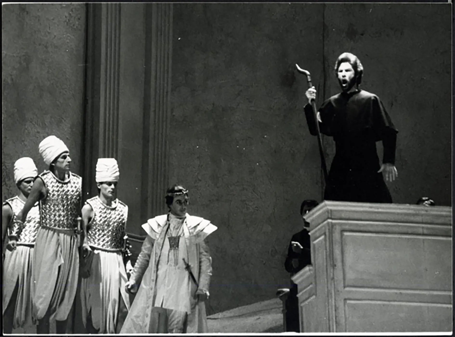 Mosè in Egitto Opera di Parigi 1983 Ft 37242 - Stampa 24x18 cm - Farabola Stampa ai sali d'argento