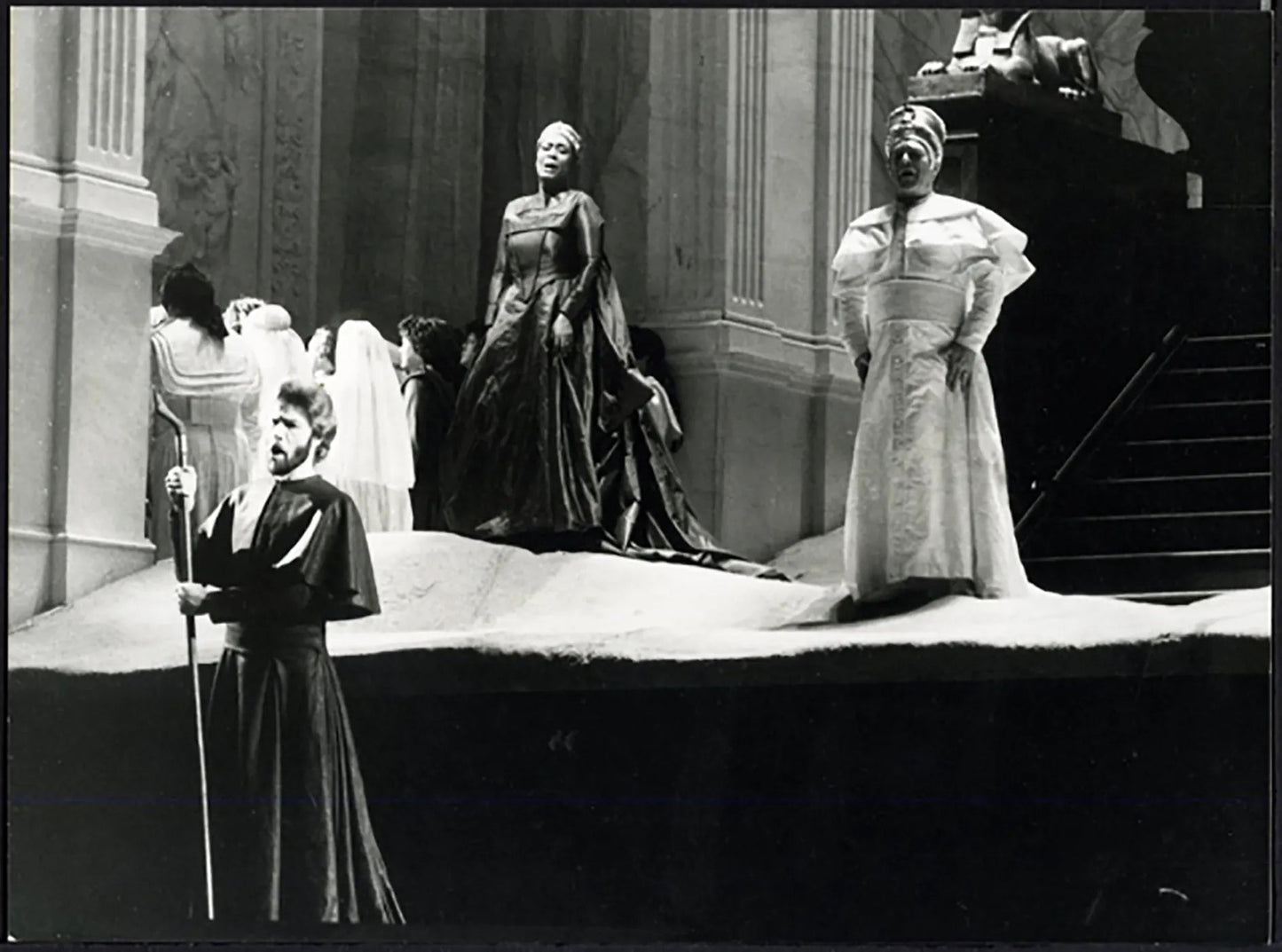Mosè in Egitto Opera di Parigi 1983 Ft 37243 - Stampa 24x18 cm - Farabola Stampa ai sali d'argento