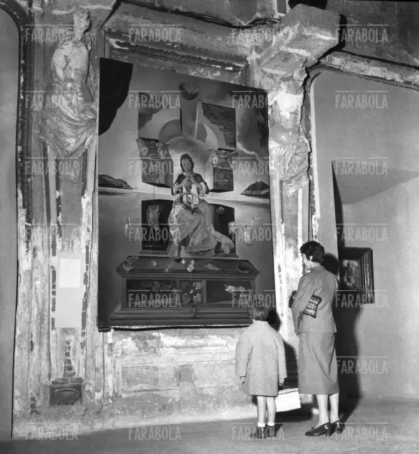 Mostra di Salvador Dalì a Milano, 1954 - Farabola Immagine digitale