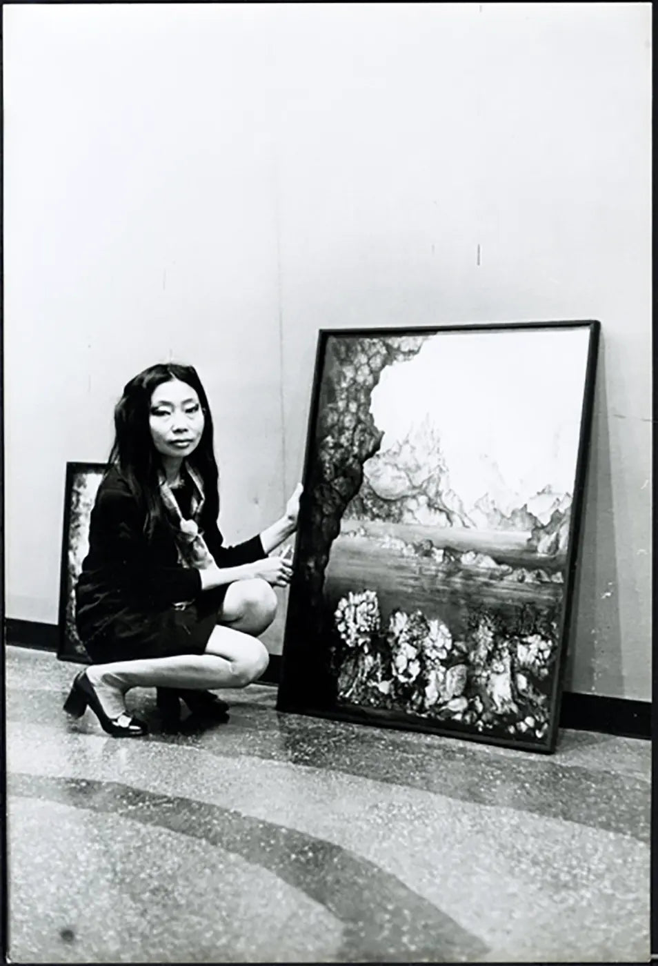 Mostra principessa Marsi pittrice anni 60 Ft 36775 - Stampa 20x30 cm - Farabola Stampa ai sali d'argento
