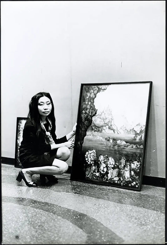Mostra principessa Marsi pittrice anni 60 Ft 36775 - Stampa 20x30 cm - Farabola Stampa ai sali d'argento
