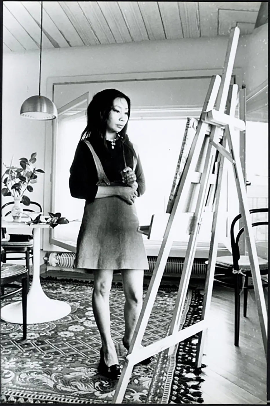 Mostra principessa Marsi pittrice anni 60 Ft 36776 - Stampa 20x30 cm - Farabola Stampa ai sali d'argento