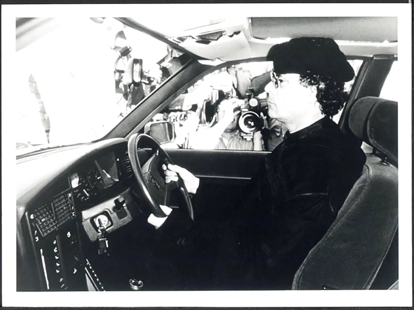 Muhammar Gheddafi anni 90 Ft 37854 - Stampa 24x18 cm - Farabola Stampa ai sali d'argento