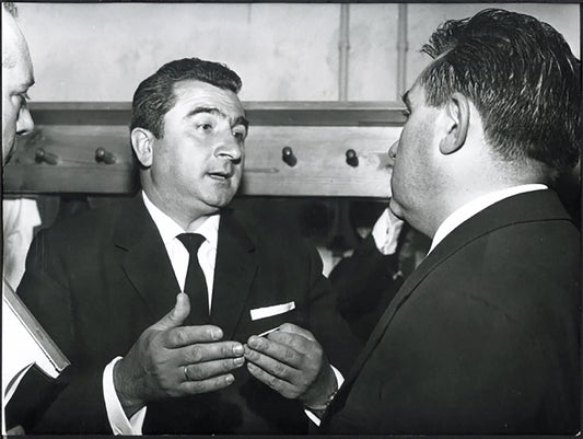 Munoz Coppa dei Campioni Inter vs Real Madrid 1964 Ft 38100 - Stampa 24x18 cm - Farabola Stampa ai sali d'argento
