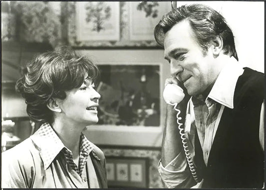 Nanette Newman e Christopher Plummer 1978 Ft 37383 - Stampa 24x18 cm - Farabola Stampa ai sali d'argento (anni 90)