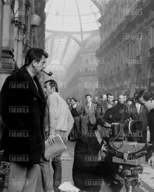 Nanny Loy sul set del film Made in Italy, 1965 - Farabola Immagine digitale