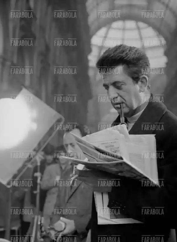 Nanny Loy sul set del film Made in Italy, 1965 - Farabola Immagine digitale