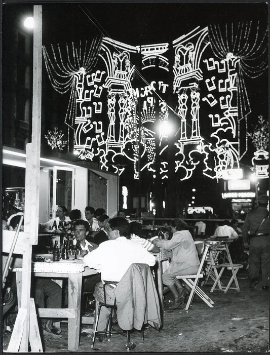 Napoli Festa a Piedigrotta 1957 Ft 36119 - Stampa 24x18 cm - Farabola Stampa ai sali d'argento