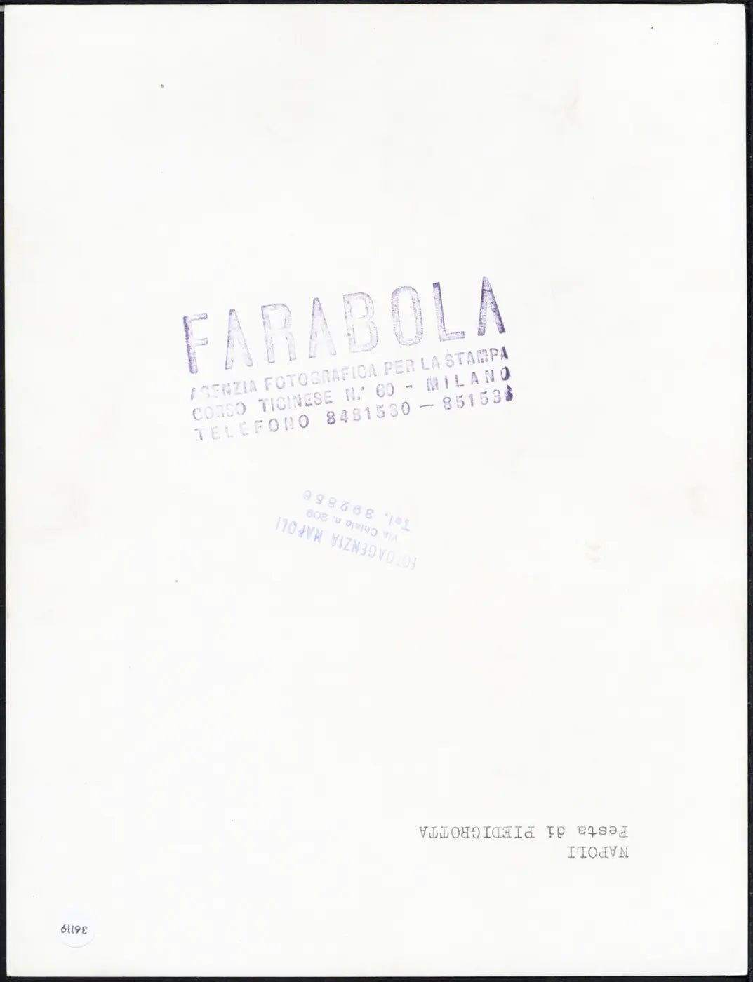 Napoli Festa a Piedigrotta 1957 Ft 36119 - Stampa 24x18 cm - Farabola Stampa ai sali d'argento