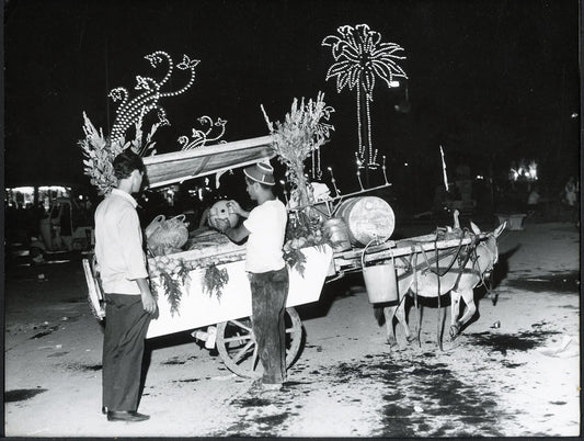 Napoli Festa a Piedigrotta 1957 Ft 36122 - Stampa 24x18 cm - Farabola Stampa ai sali d'argento