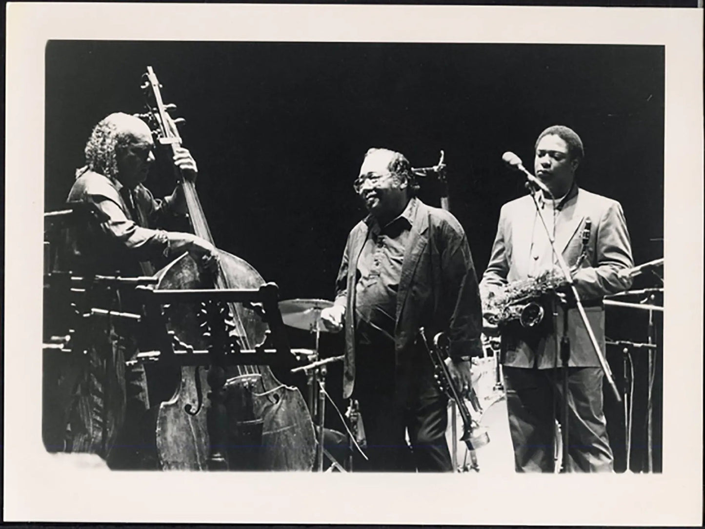 Nat Adderley Quintet anni 90 Ft 37205 - Stampa 24x18 cm - Farabola Stampa ai sali d'argento
