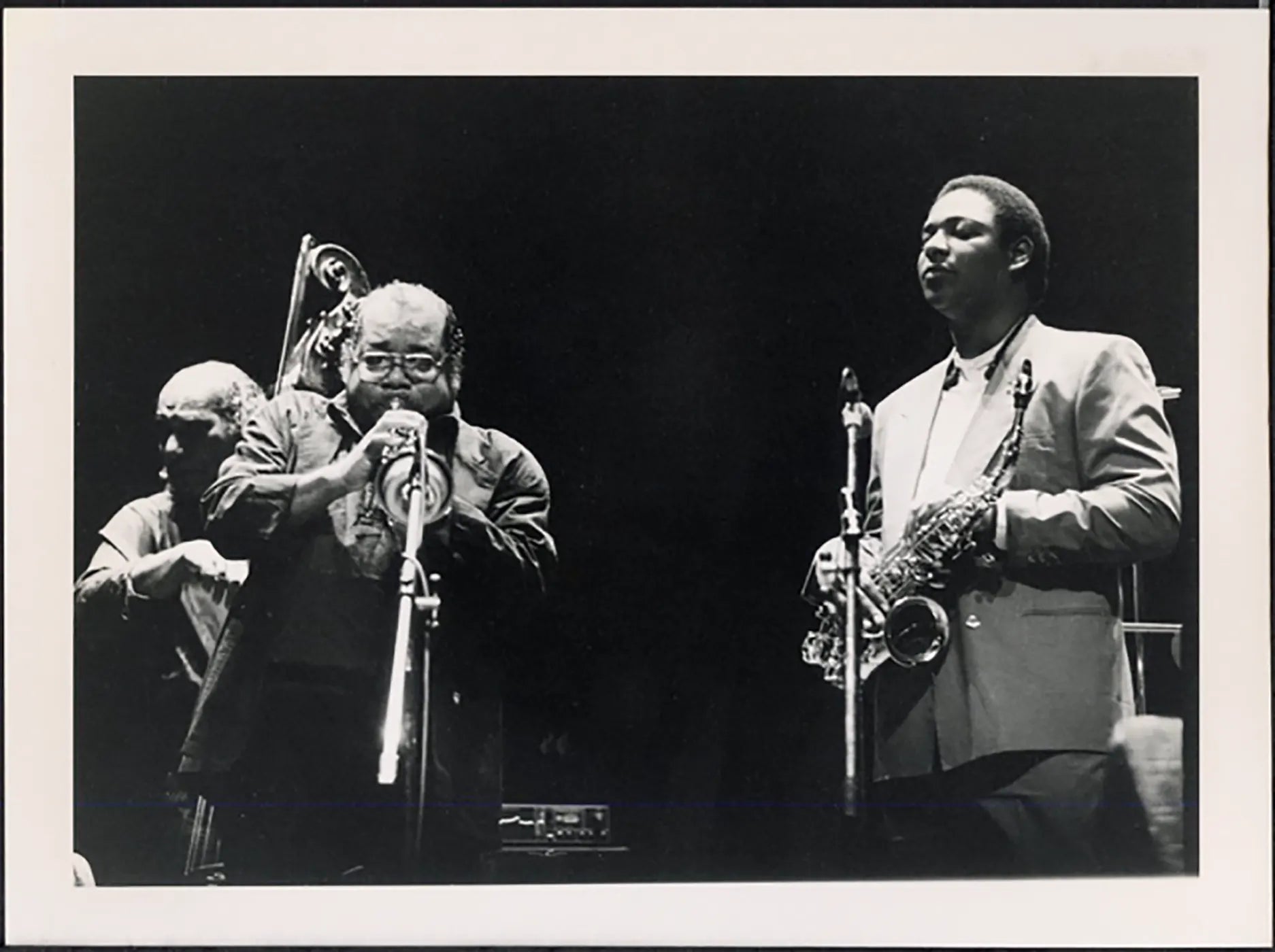 Nat Adderley Quintet anni 90 Ft 37206 - Stampa 24x18 cm - Farabola Stampa ai sali d'argento
