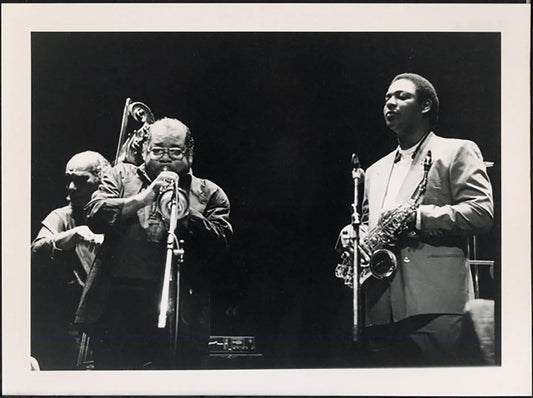 Nat Adderley Quintet anni 90 Ft 37206 - Stampa 24x18 cm - Farabola Stampa ai sali d'argento