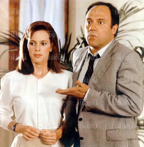 Natasha Hovey e Carlo Verdone in Compagni di scuola, 1988 - Farabola Immagine digitale
