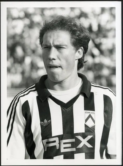 Nestor Sensini Udinese 1991 - 1992 Ft 4536 - Stampa 24x18 cm - Farabola Stampa ai sali d'argento