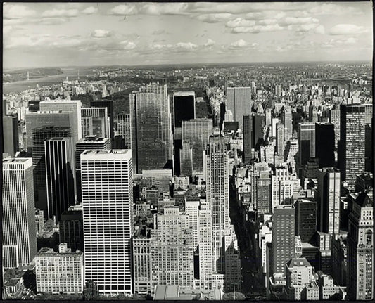 New York dall'alto 1972 Ft 37908 - Stampa 20x25 cm - Farabola Stampa ai sali d'argento