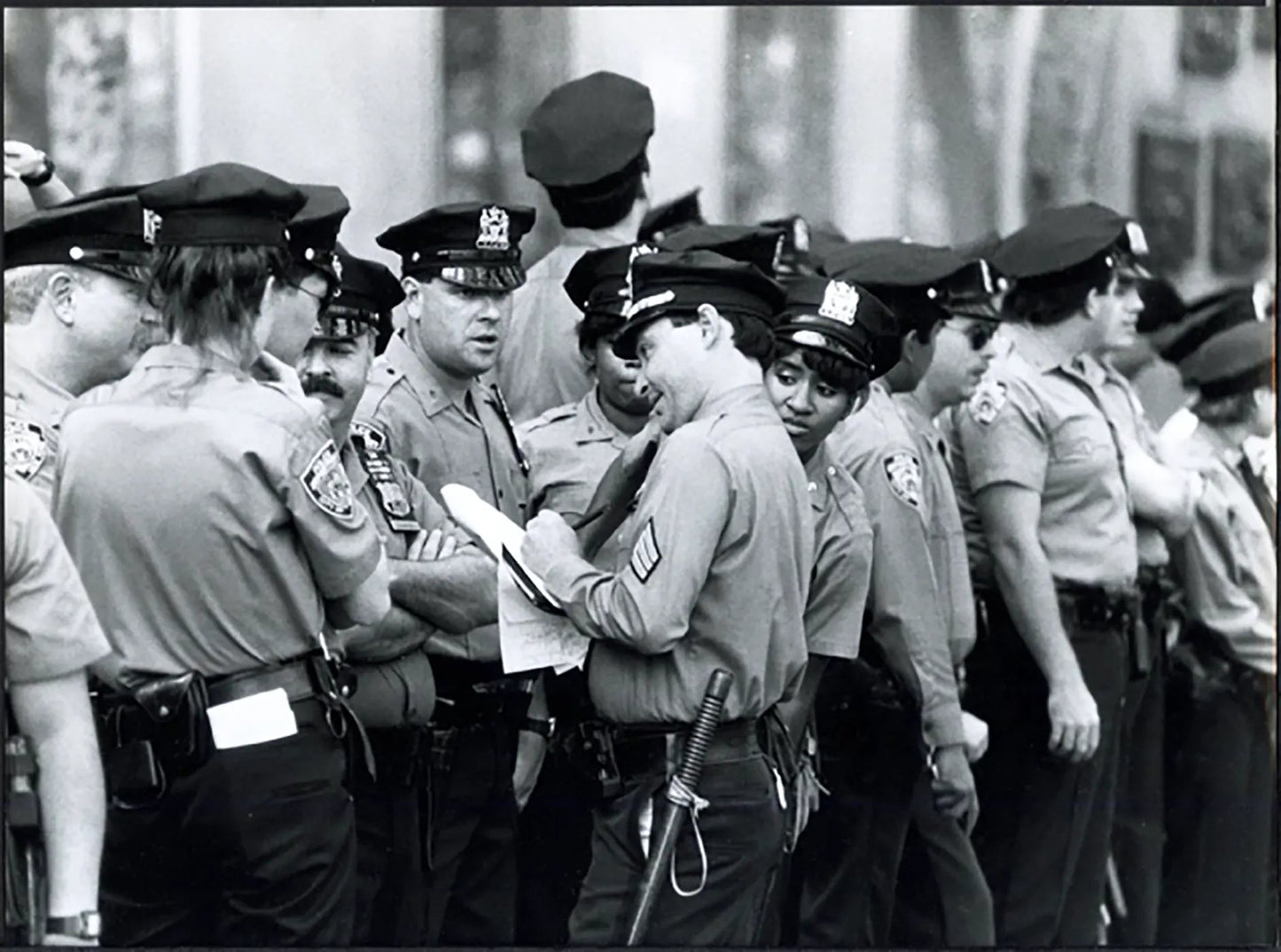 New York Polizia anni 90 Ft 5057 - Stampa 24x18 cm - Farabola Stampa ai sali d'argento