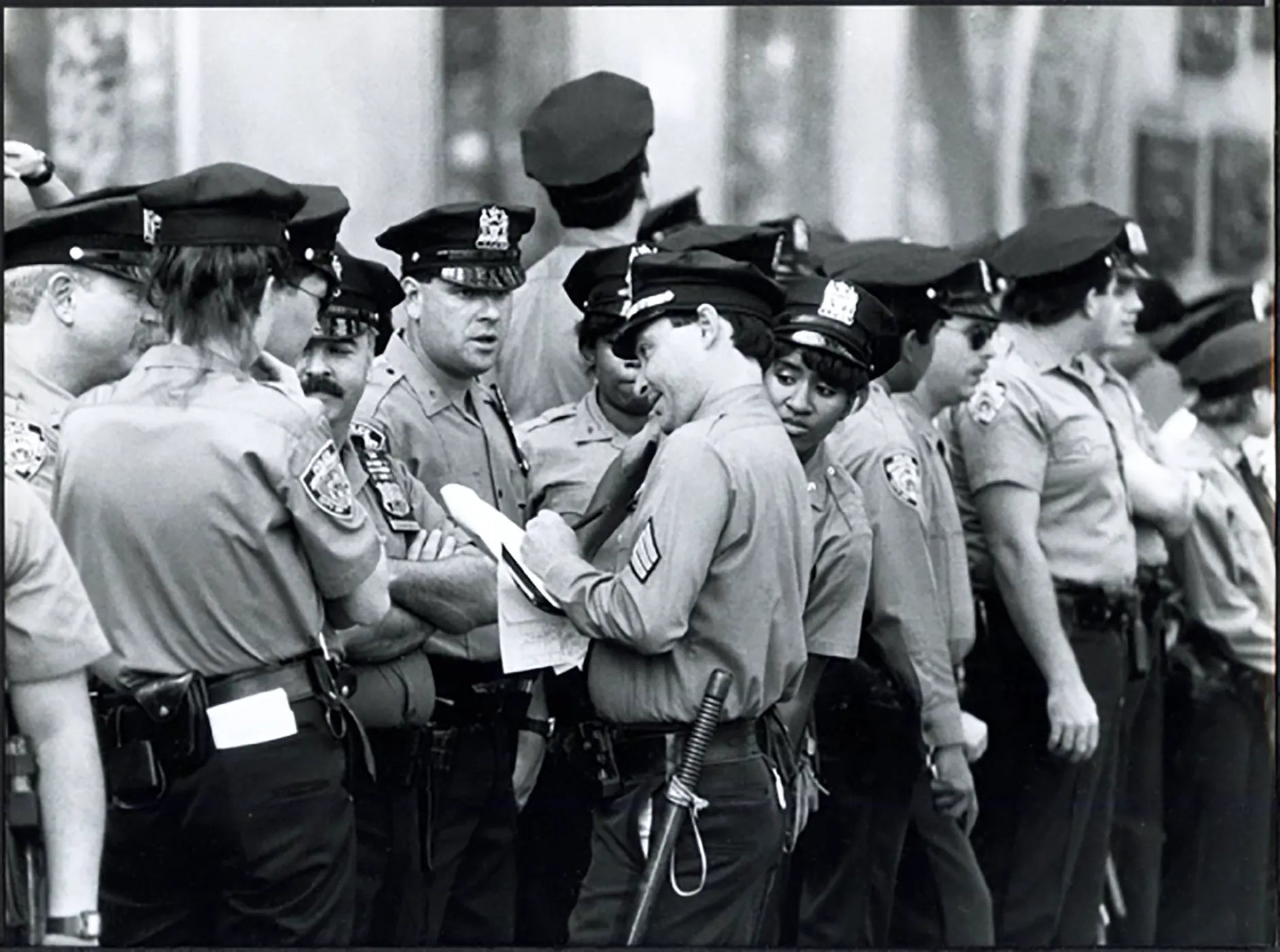 New York Polizia anni 90 Ft 5057 - Stampa 24x18 cm - Farabola Stampa ai sali d'argento