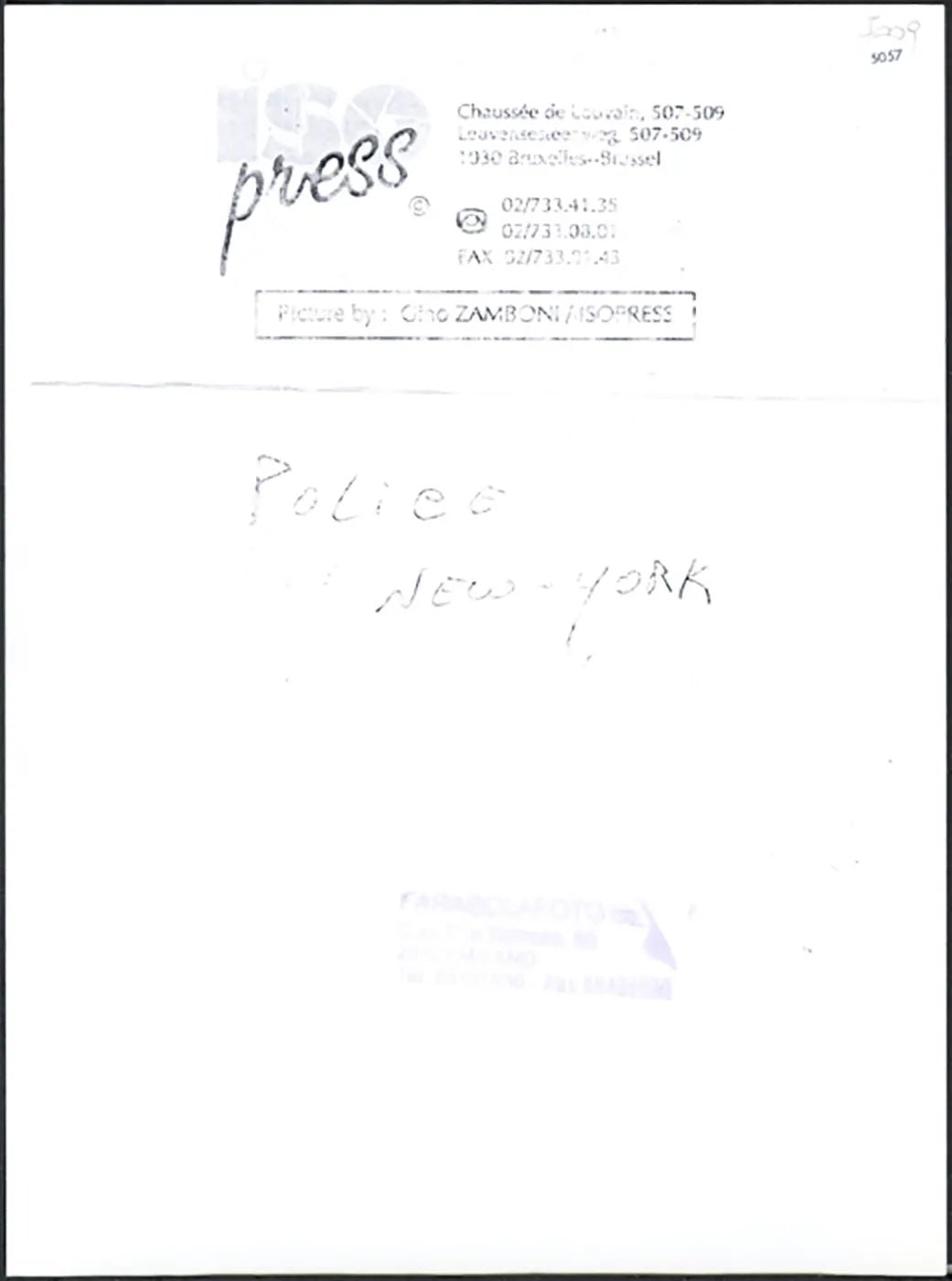 New York Polizia anni 90 Ft 5057 - Stampa 24x18 cm - Farabola Stampa ai sali d'argento