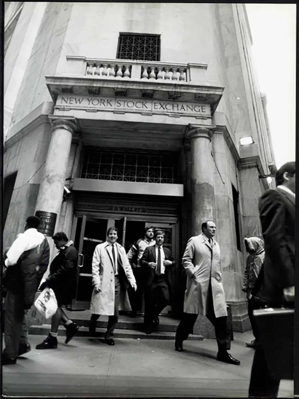 New York Stock Exchange anni 90 Ft 37910 - Stampa 24x18 cm - Farabola Stampa ai sali d'argento