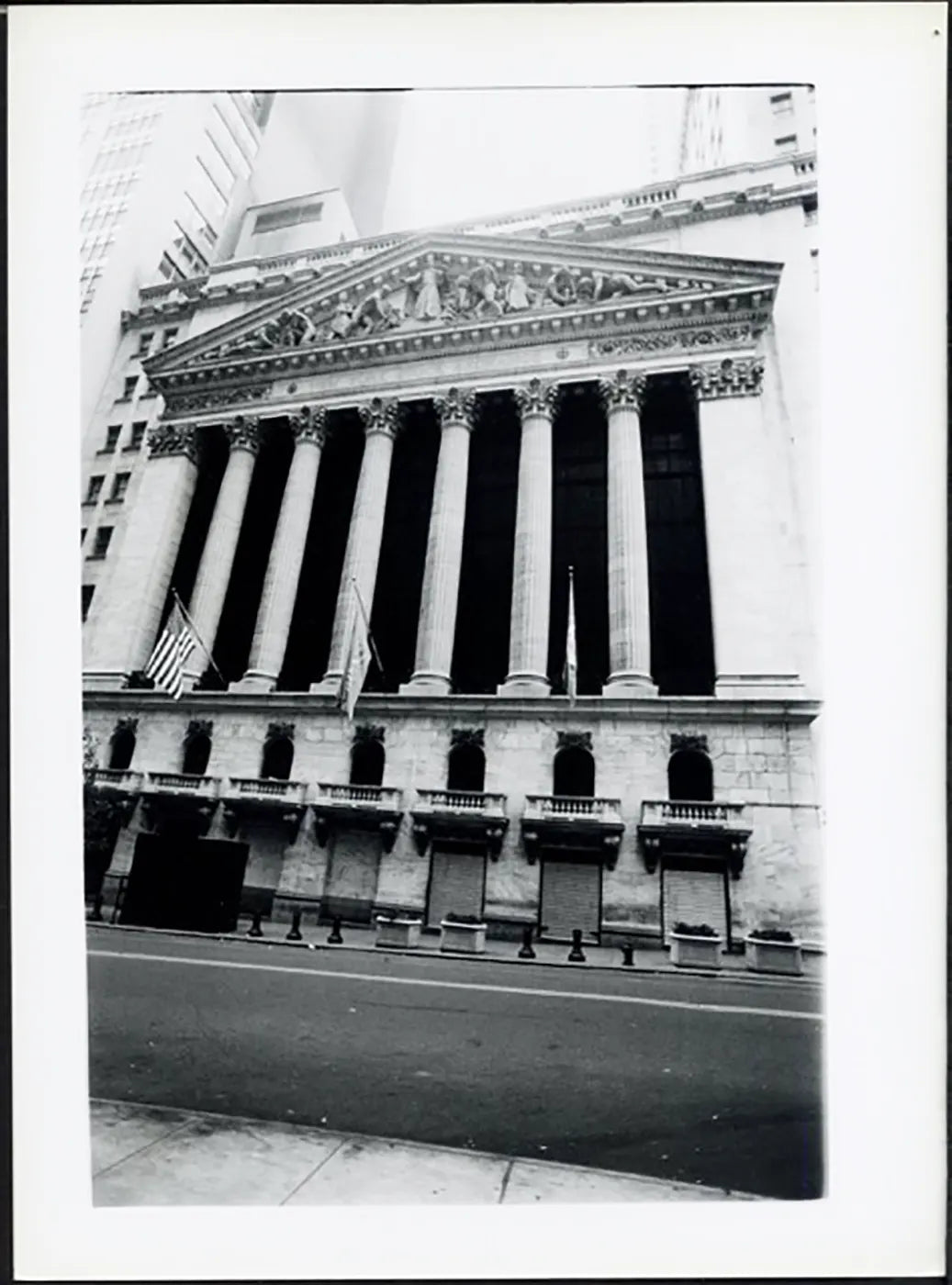 New York Stock Exchange anni 90 Ft 37911 - Stampa 24x18 cm - Farabola Stampa ai sali d'argento
