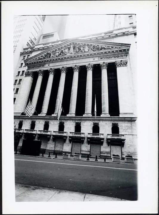 New York Stock Exchange anni 90 Ft 37911 - Stampa 24x18 cm - Farabola Stampa ai sali d'argento