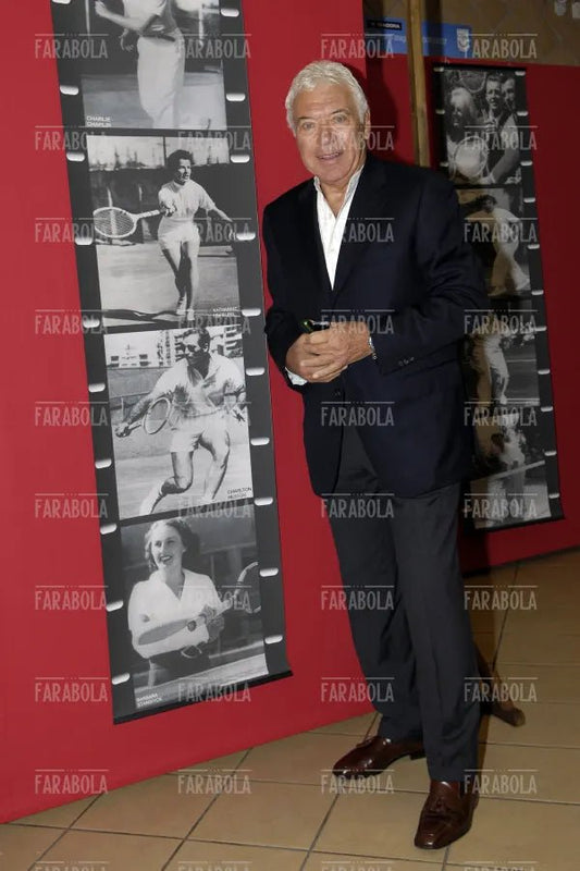 Nicola Pietrangeli, Yoga Vip Tennis Vintage, Roma, 2007 - Farabola Immagine digitale