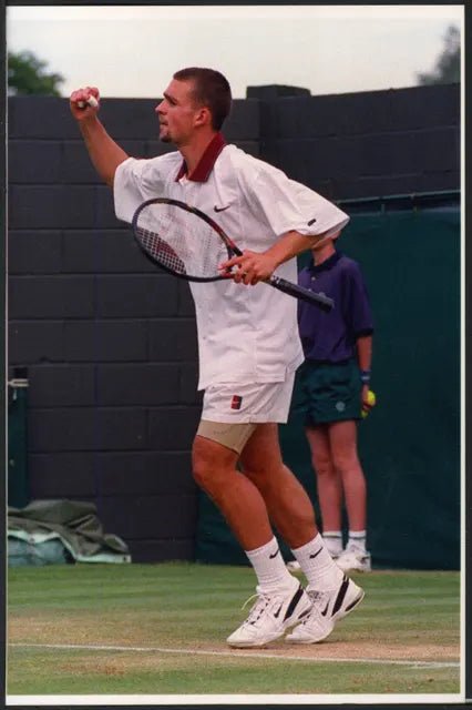 Nicolas Kiefer a Wimbledon 1997 Ft 3937 - Stampa 18x13 cm - Farabola Stampa digitale