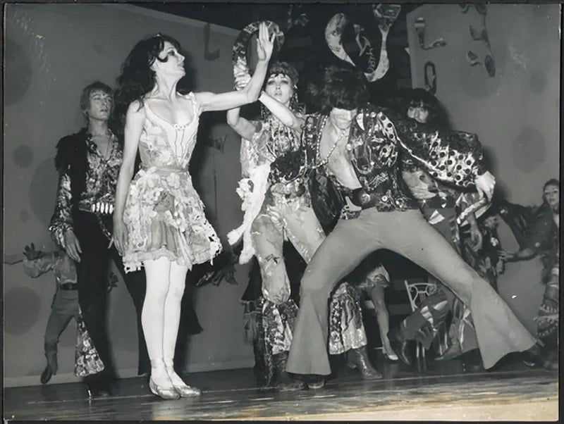 Nicole Nogaret e Jean - Pierre Toma 1968 Ft 37629 - Stampa 24x18 cm - Farabola Stampa ai sali d'argento