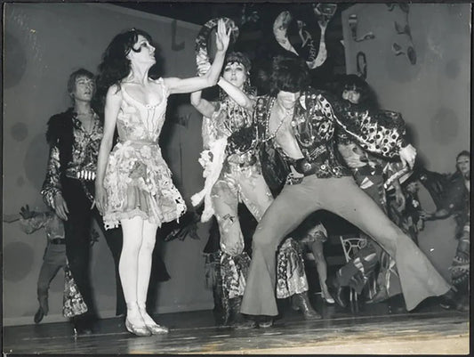 Nicole Nogaret e Jean - Pierre Toma 1968 Ft 37629 - Stampa 24x18 cm - Farabola Stampa ai sali d'argento