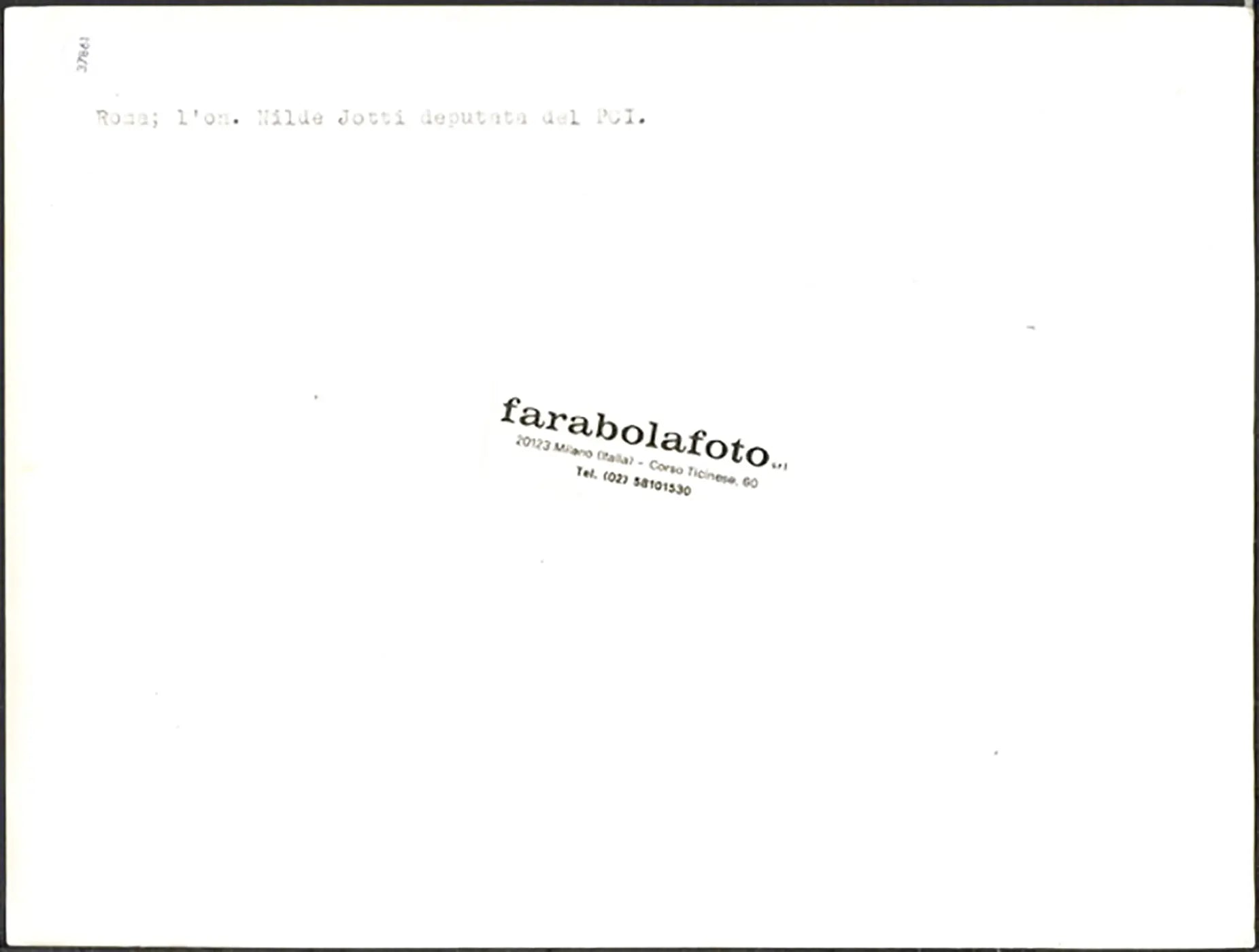 Nilde Iotti anni 80 Ft 37861 - Stampa 24x18 cm - Farabola Stampa ai sali d'argento