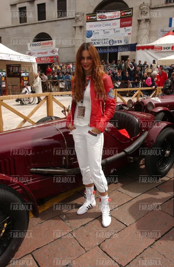 Nina Moric, Mille Miglia, 2004 - Farabola Immagine digitale