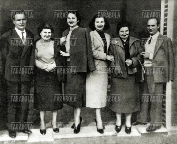Omicidio di Wilma Montesi, la famiglia, anni 50 - Farabola Immagine digitale