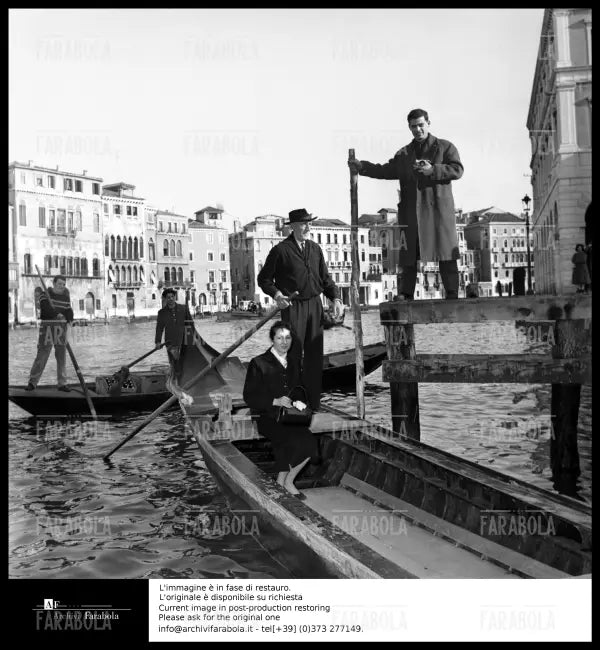Omicidio Montesi, Annamaria Moneta Caglio, testimone, 1957 - Farabola Immagine digitale