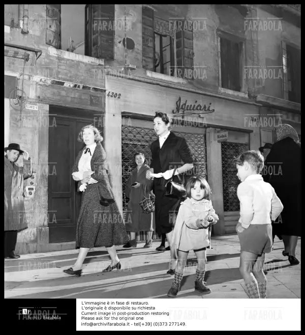 Omicidio Montesi, Annamaria Moneta Caglio, testimone, 1957 - Farabola Immagine digitale