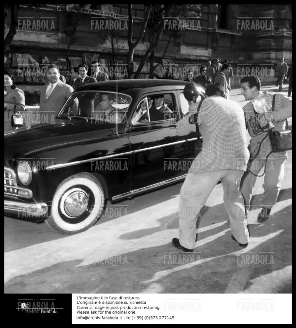 Omicidio Montesi, il giornalista Silvano Muto, 1954 - Farabola Immagine digitale